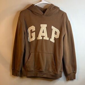 GAP Kids Brown Hooded Sweatshirt Boys Size XXL #33